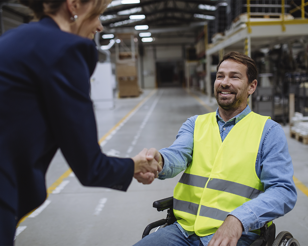 Nosso processo seletivo é inclusivo e conta com oportunidades destinadas a pessoas com deficiência (PCD)